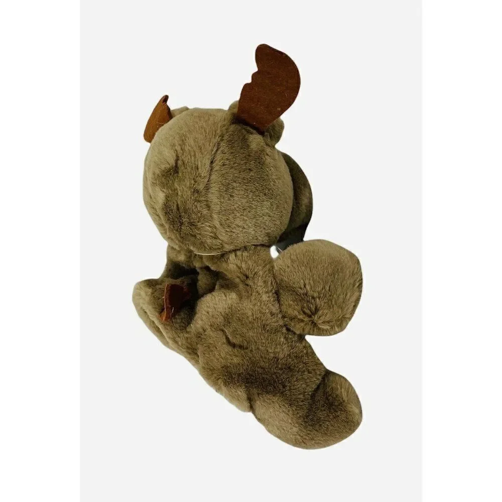 RARE Vtg 1987 Swib Illinois Moose Puppet Plush Korea Mooseheart Moosehaven HTF